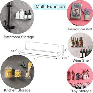 Acrylic Shelves 2 Pack